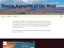 Tablet Screenshot of healthagencies.com